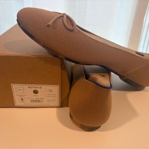 Rothy's Tan Ballet for Everyday Elegance New in Box